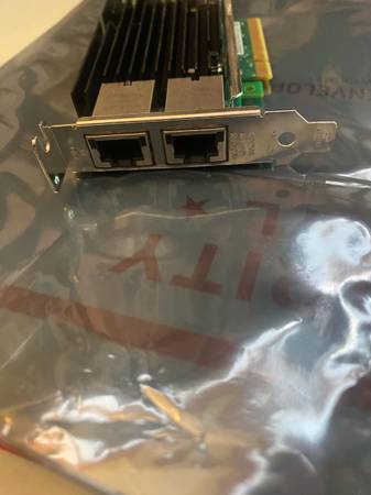 INTEL Sun - Oracle 10 Gbe-  PCI-E  Network card RJ-45 SFF bracket - $50 (Airport Way)63470990456321120
