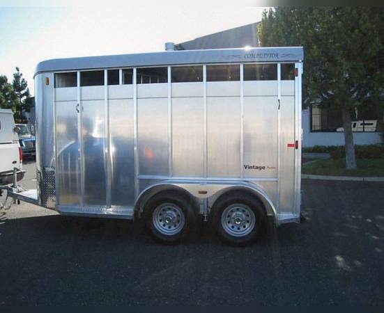 2 horse alum slant bp/electric brake 1