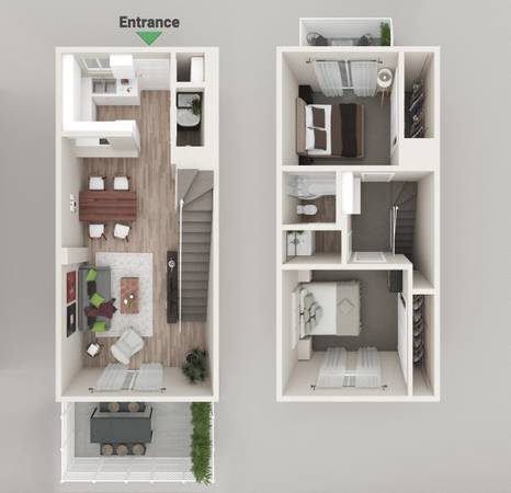$1,985 / 2br - 896ft2 - Persianas para ventanas, lavavajillas, aire acondicionado y calefacción central (Woodlands West)63869887960833123