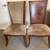 8 dining chairs ( natural wood ) 2 thumbnail