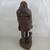 Vtg Folk Art Hand Carved Wood Sculpture Drifter Hobo With Dog 18 3/4" 7 thumbnail