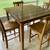 Solid Mahogany dining table with 6 chairs & much more 7 thumbnail