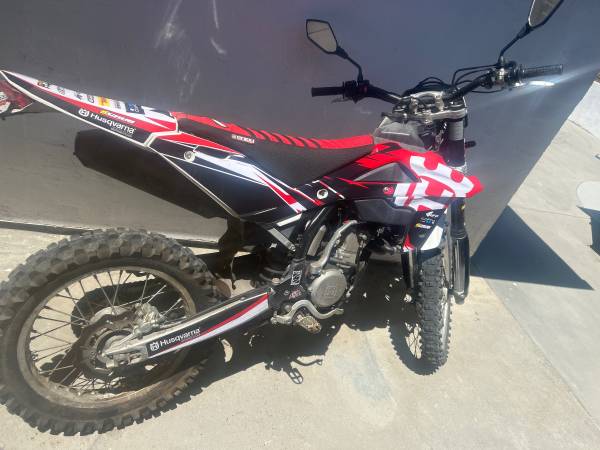 2013 Husqvarna te310 plated. 1