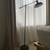 Black and brass adjustable floor lamp 7 thumbnail
