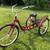 Adult Three Wheel Bike like New Red 7 thumbnail