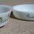 2 Milk Glass Green Daisy Casserole Dishes VTG 2 thumbnail