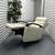 Canmore Leather Power Recliner Chair with Power Headrest - Cream 6 thumbnail
