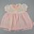 Vtg 1950’s Girl’s Dress Mary Jane/Voile/Embroidery/ Button & Tie/9 Mo. 1 thumbnail