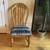 Handcrafted solid oak upholstered chair 2 thumbnail