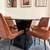 Dining Table + Leather Chairs 1 thumbnail