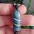 Antique Tibetan Blue Agate Dzi Bead Necklace 6 thumbnail