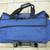 FOLDING BLUE CANVAS TRAVEL BAG WITH WHEELS 4 thumbnail