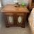 Vintage Oak Bedroom Set With Stained Glass 6 thumbnail