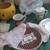 Cups and plate dishes towel SET Chocolate 3 thumbnail