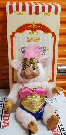 Robert Raikes Bear Vintage Circus Collection Violet The Pig 1