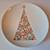 6 Christmas Dessert Appetizer Plates 6" Includes Holder New Condition 3 thumbnail