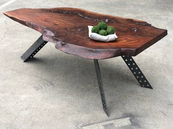 Resin Walnut Coffee Table 1