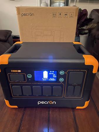 Pecron E1000LFP portable power station for sale! $300 1