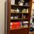 solid wood tall shelf cabinet 7 thumbnail