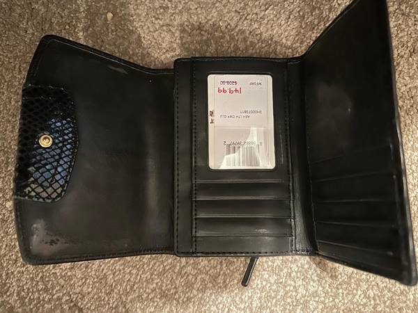 New Coach Black Wallet 1