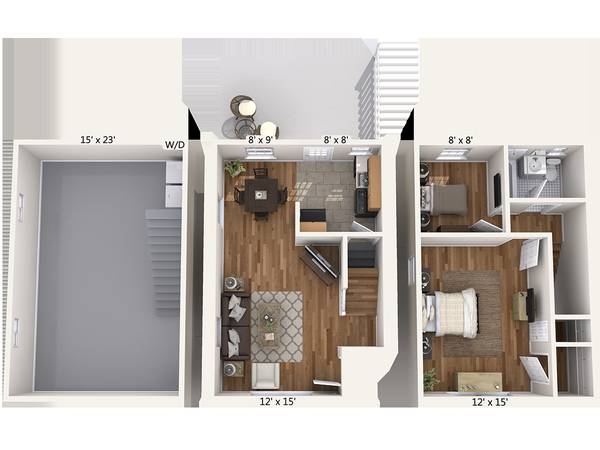 $2,612 / 2br - Alden Apartments - 2 Bedroom Townhouse with Renovated Kitchen & Bath (Rahway)63676328731649121