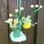 New Wind Chime - Flying Green Frog with Pond Plants chime Ornament 3 thumbnail