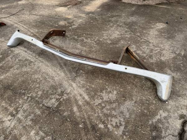 1970 1971 Ford Torino Front Bumper w/ Brackets, Cobra, GT, Ranchero, 1