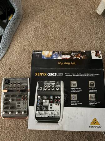 Behringer Xenyx Q502 USB 1