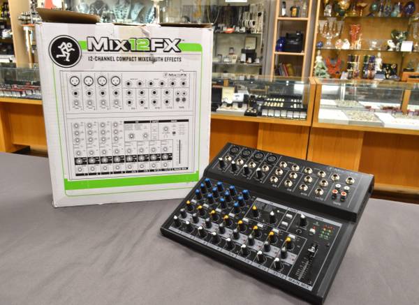 Mackie Mix12FX Compact Sound Mixer Now On Sale 1