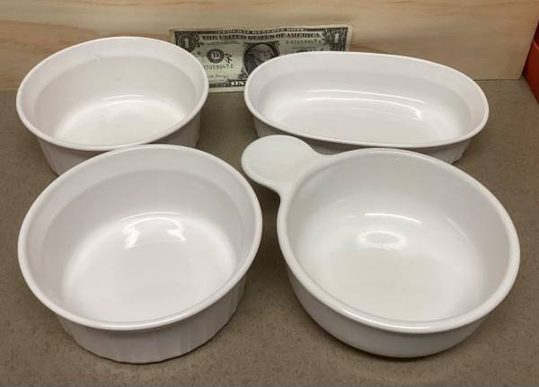 Ramekins - Large, White, Ceramic 1