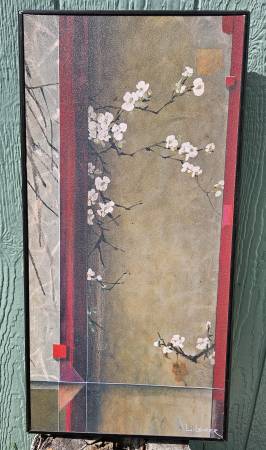 Japanese style canvas painting 1