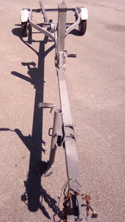 Galvanized trailer for large jet ski or small boat up to 17’ in excell 1