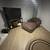 Arhaus Vernon Leather Chair & Ottoman 1 thumbnail