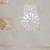 Antique hand sewn linen table topper, square. 6 thumbnail