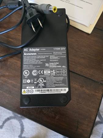 Genuine Lenovo ThinkPad W520 W530 AC Adapter 1