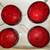 4 Waterford Lismore Crimson Red Crystal Wine Hocks - Like New 5 thumbnail