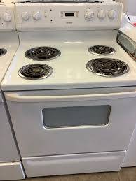 White Coil Top Stove (Delivery!) 1