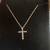 10K Diamond Cross Necklace – From Kay Jewelers – Beautiful Condition 2 thumbnail