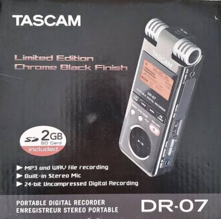 NEW TASCAM DR-07 Digital Recorder 1