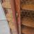 Antique Curved Sided Oak China Cabinet w/Chicken Wire 4 thumbnail