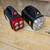 Lot of 2 LED Solar Flashlight USB Rechargeable Lamp COB Torch Light 1 thumbnail