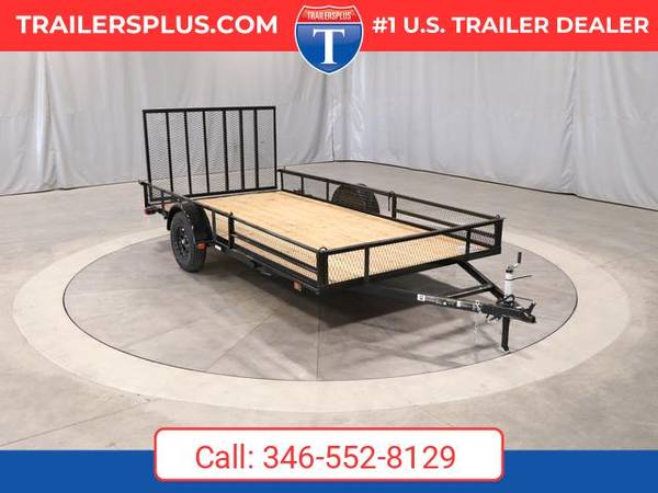 2025 CarryOn 7X14 ATV Trailer Black 1