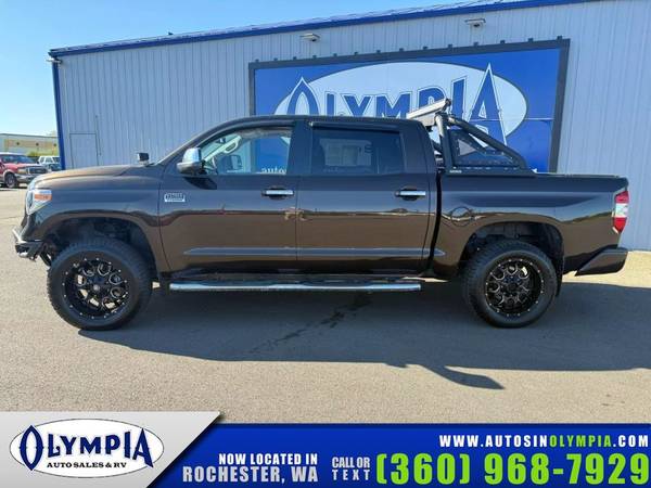 2020 Toyota Tundra Platinum CrewMax - $32,947 (Rochester, WA)63474997447299121