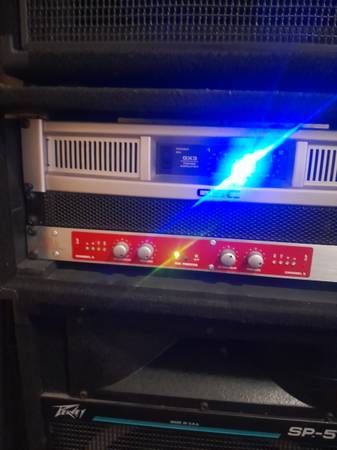 QSC POWER AMPLIFIER/BBE PROCESSOR 1