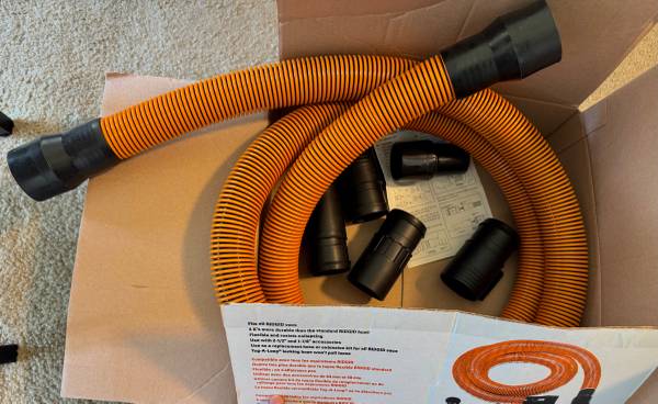 RIGID  1-7/8" x 10' Pro-Grade Locking Hose Kit (Brand New!) 1