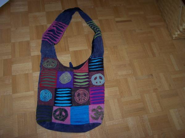 vintage tote bag with shoulder strap 1