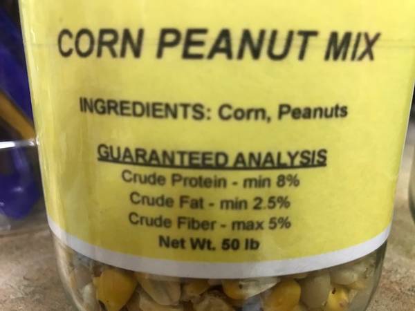 CORN AND PEANUT MIX-GREAT FOR DEER OR LIVESTOCK 1
