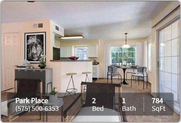 $1,100 / 2br - 784ft2 - Put a smile on your face! You've just found the right place! (Las Cruces - Near NMSU)63687913233153122