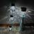 2 Bright Light Blue Solar Light Decor Displays Set 3 thumbnail