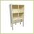 Chinoiserie Zen Ivory Finish Bookcase 1 thumbnail
